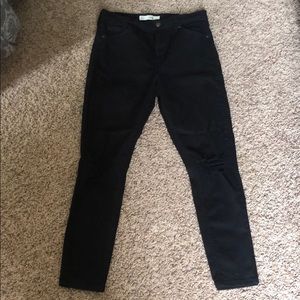 Topshop Black Moto Jamie Jean W30 L30